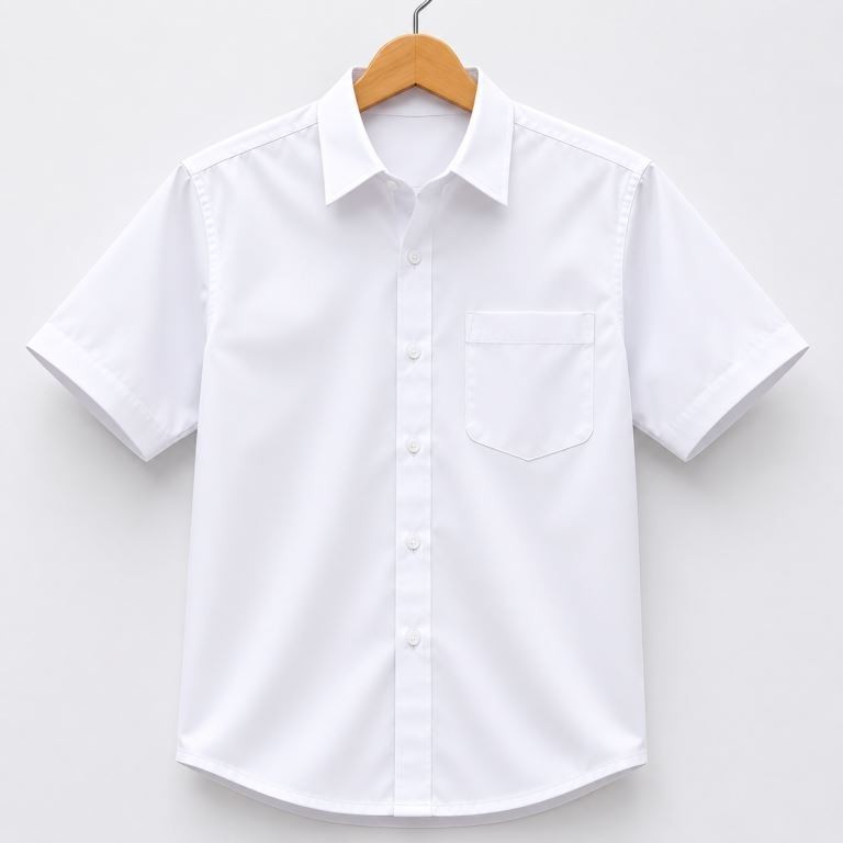SCHOOL LIFE WHITE SHIRTS JNR L/S XS