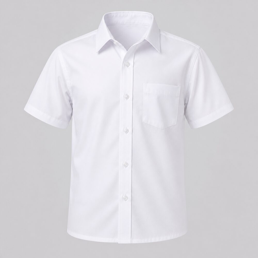 SCH. LIFE WHITE SHIRT YOUTH S/S S