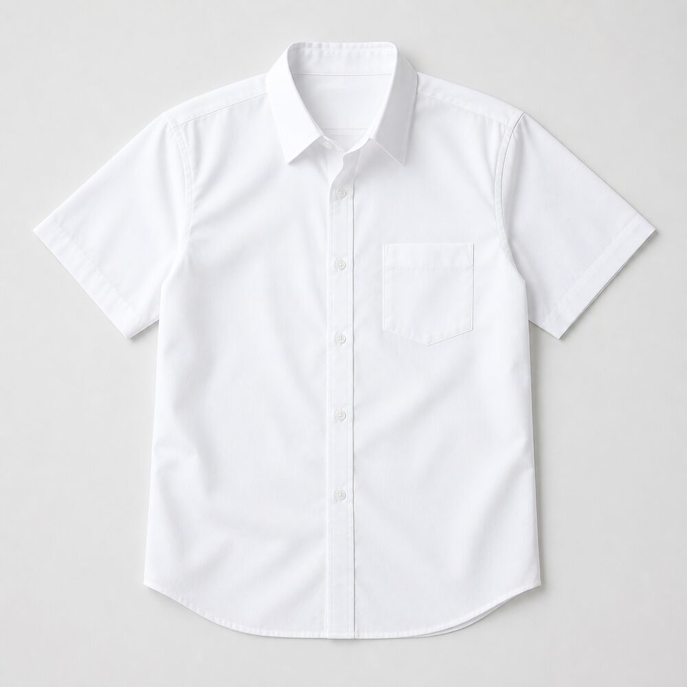 SCH. LIFE WHITE SHIRT YOUTH S/S L