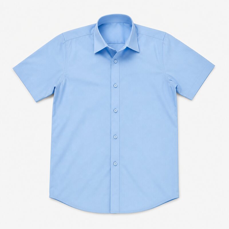 SCH. LIFE SKY BLUE SHIRT YOUTH S/S L