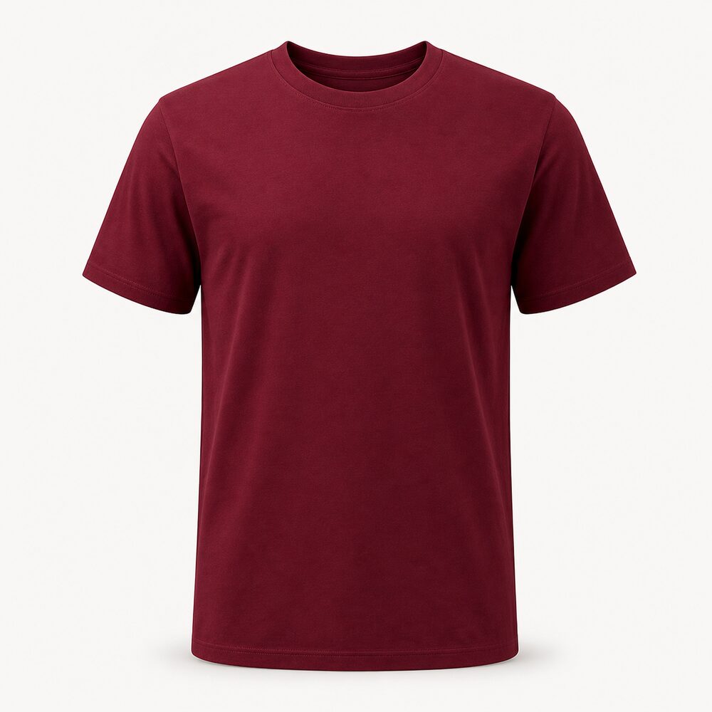 MAROON TSHIRT Size M
