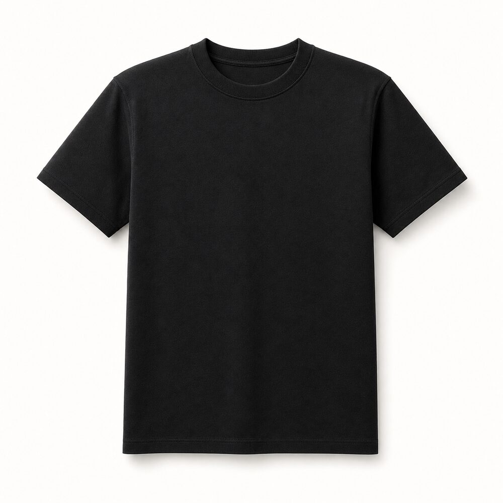 MASTER KNIT BLACK T SHIRT SIZE 8 yrs