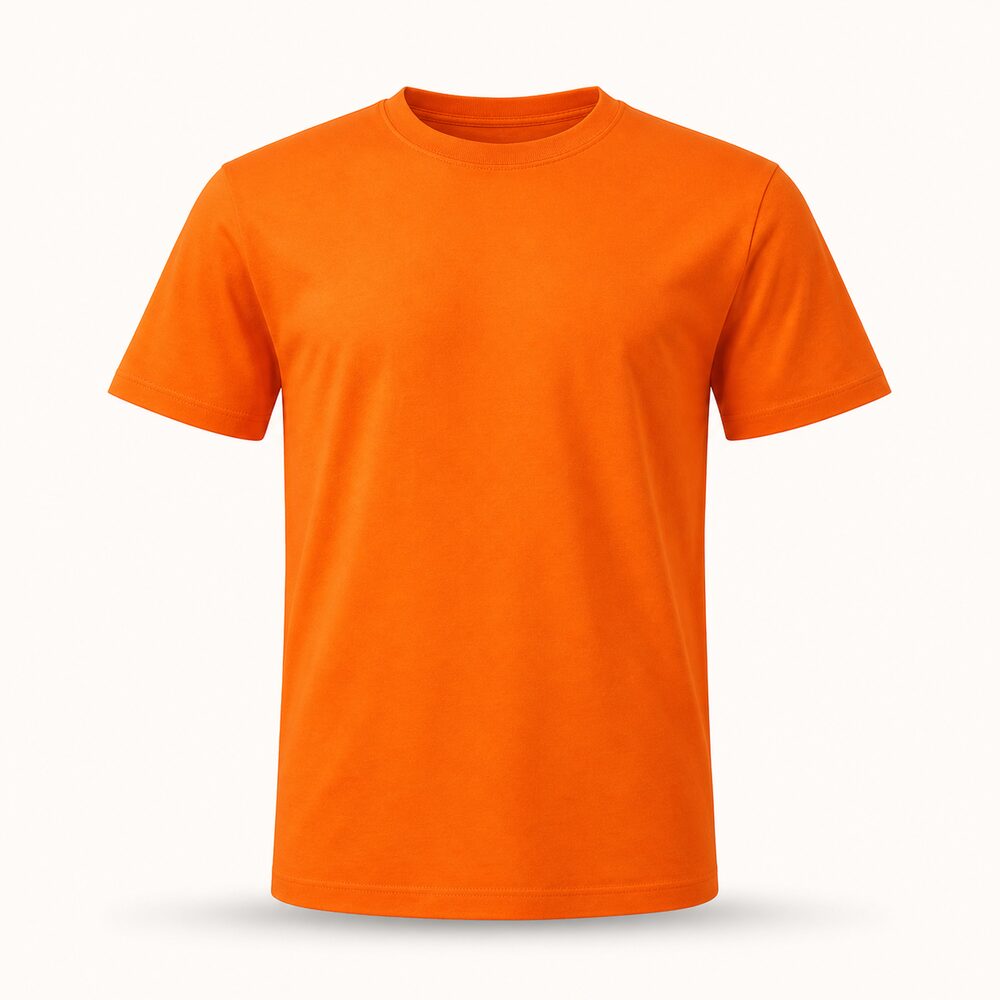 ORANGE TSHIRT FREE SIZE