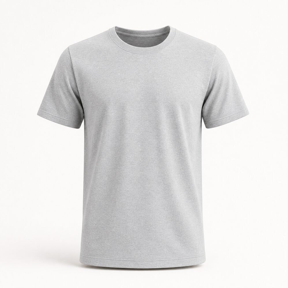 LIGHT GREY T SHIRT SIZE 70 CM
