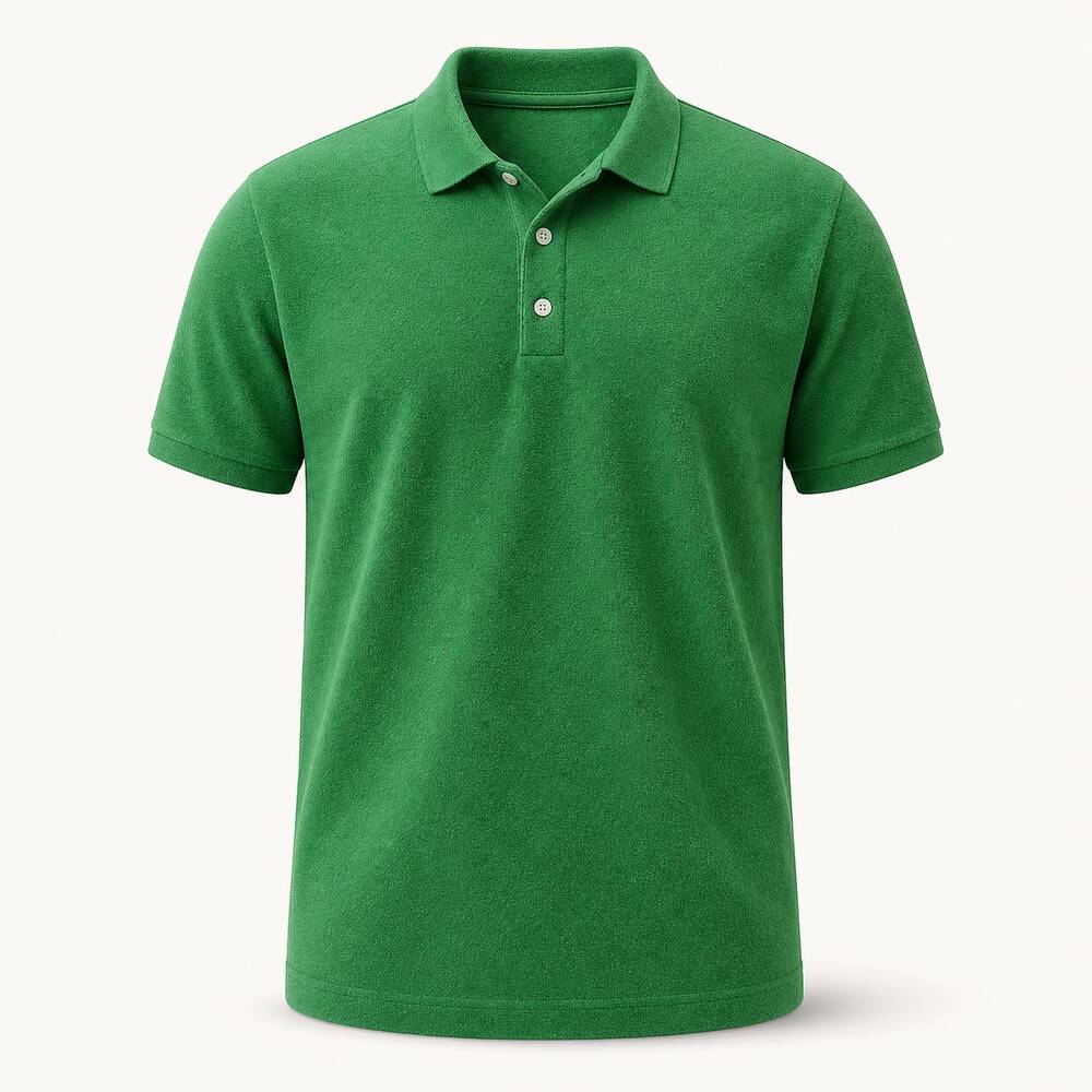 VICTOR TERRY GREEN POLO T SHIRT